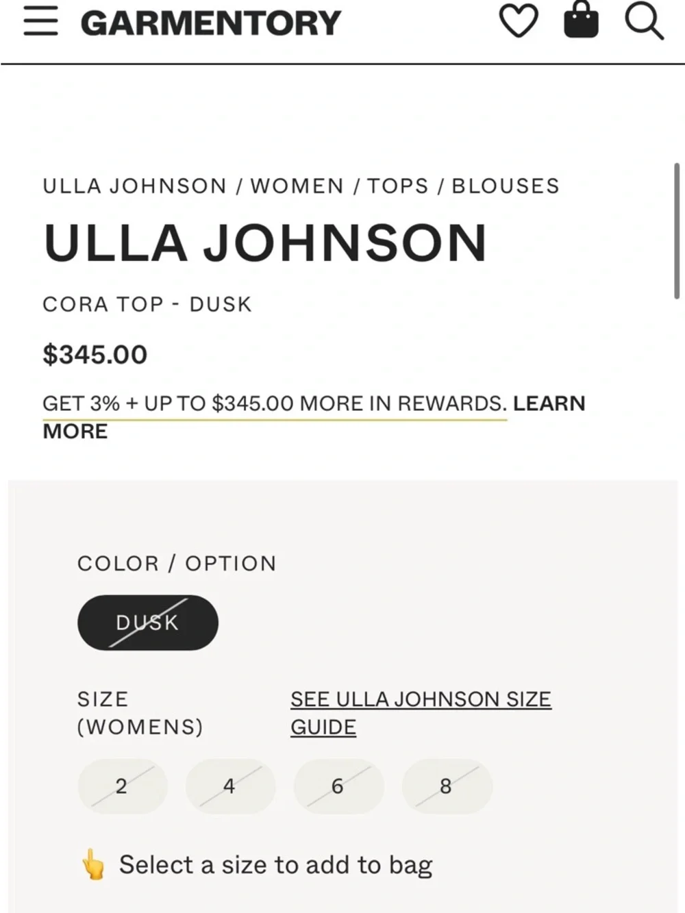 Ulla Johnson Cora top in dusk - Picture 13 of 13